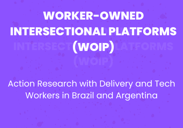 Worker-owned intersectional platforms