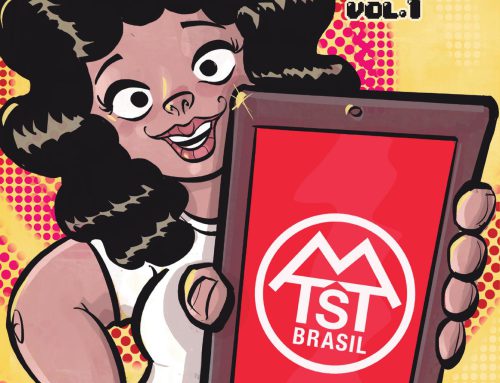 Lançamento da HQ Outros Mundos Tecnológicos São Possíveis, com MTST